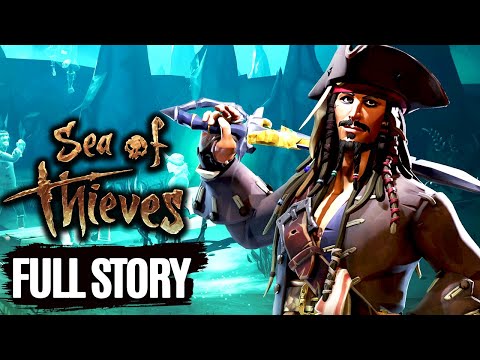 Sea of Thieves: Jack Sparrow A Pirate's Life  All Cutscenes  (Game Movie) 1440p 60FPS