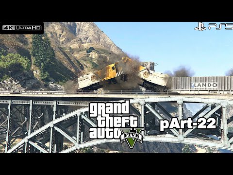 GTA 5 | PS5 Gameplay walkthrough Part-22| Next Gen version| FIDELITY MODE | RAY TRACING | 4K-HDR NEW