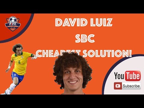 David Luiz 88 / 89 Rated Flashback SBC Solved / FIFA 19 FUT #fifa19 #LUIZSBC #SBC