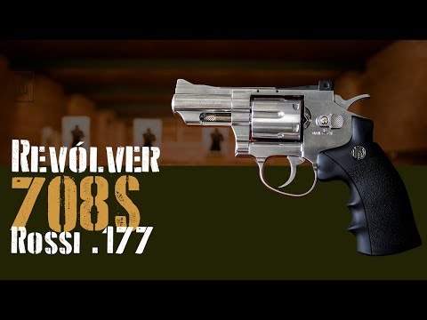 unboxing Revólver Rossi Pressão 708S 2" CO2 full metal inox