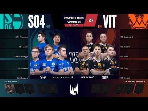 Schalke 04 vs Vitality ► LEC W8.D2.G1 ► Spring ► S04 vs VIT