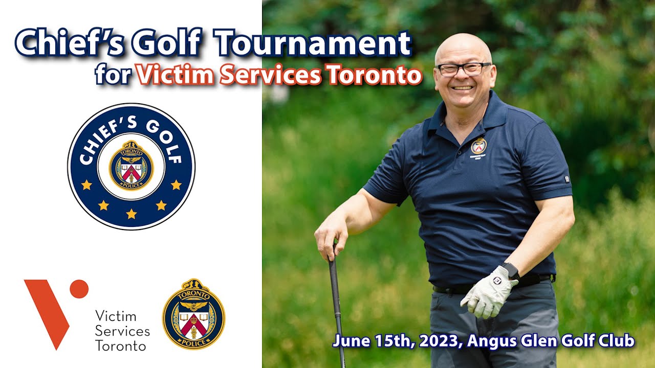 Chief's Golf Tournament Raises Funds for Victim Services Toronto