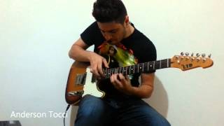 Video thumbnail for Ltd TE 202 - Guitar Licks by Anderson Tocci