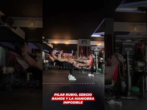 ¿QUIÉN SE ATREVE? SERGIO RAMOS y PILAR RUBIO en una maniobra imposible