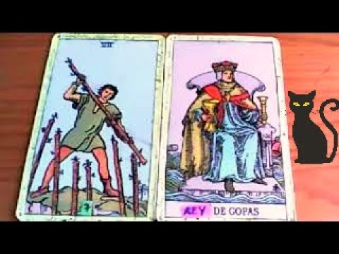 Tarot combinations with the Seven of Wands - Minor Arcana of Cups. By Tara