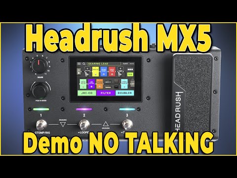 Headrush MX5 Amps DEMO NO TALKING (3/3)