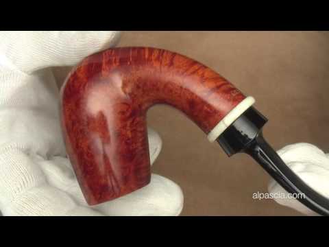 Pipa Neptune Full Bent Stack Light Smooth - pipe 039