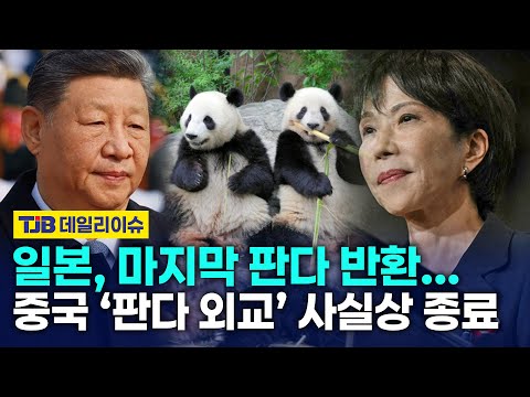 일본, 마지막 판다 반환… 중국 ‘판다 외교’ 사실상 종료