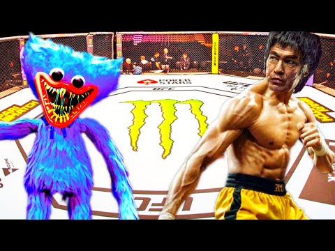 Old Bruce Lee vs. Huggy Wuggy - EA Sports UFC 4