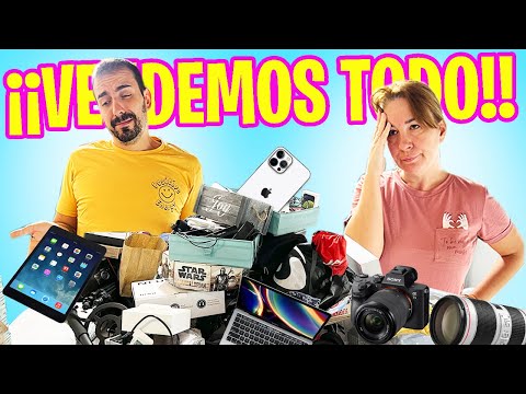 ¡ ¡¡FAMILIA VENDE TODAS sus PERTENENCIAS!! / Método MARIE KONDO Minimalista.