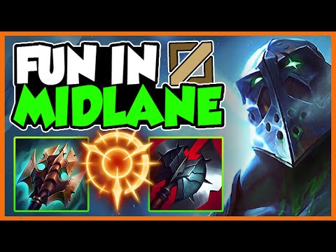 Fun in mid lane with Urgot [Masters Urgot vs Kassadin] - League of Legends