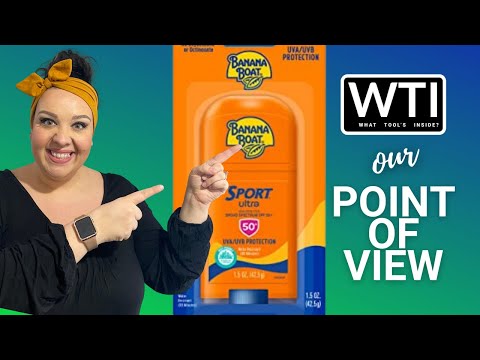 Banana Boat Reef Friendly Sunscreen - WTI product video review