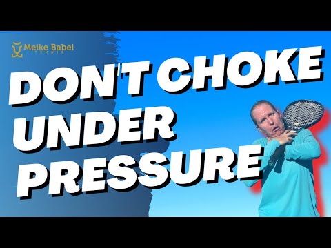 Stop choking! Simple Mental Toughness strategies to close out tennis matches