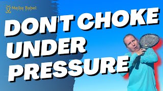 Stop Choking — Close Out Tight Matches