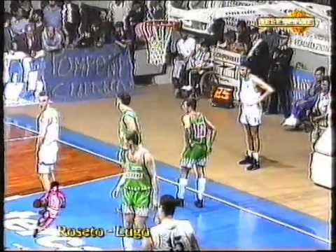 Roseto Lido delle Rose - Robur Lugo 89-83 [1996 finale playoff gara 1]