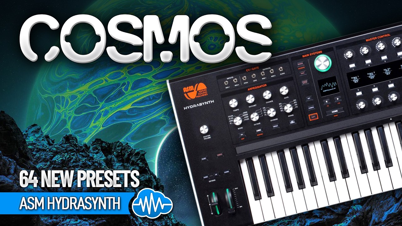 MSD042 - Cosmos - ASM Hydrasynth Series ( 64 presets ) - Video Preview 1