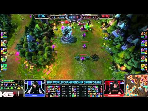 S4 Worlds Highlights | EDG vs AHQ Season 4 World Championship Edward Gaming vs Ahq e Sports Club