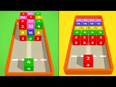 Chain Cube 2048 : 3D Merge Game ⭐ Gameplay Walkthrough