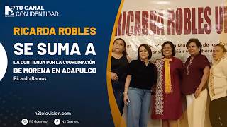 Ricarda Robles se suma a la contienda por la coordinación de Morena en Acapulco