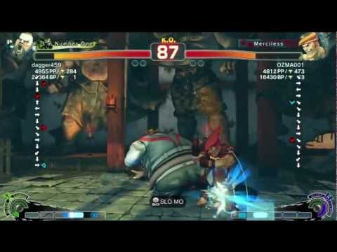 Dagger459 (Rufus) vs Sushitaro (Adon) - AE 2012 Match *720p*