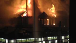 Tudor House Pub Fire in Esquimalt, BC on July 16, 2013