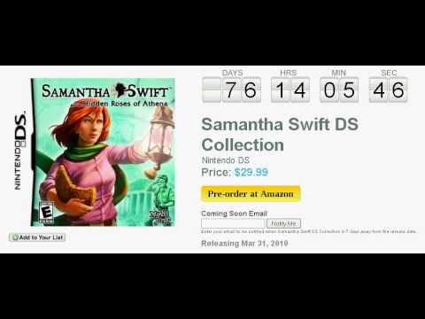 Samantha Swift Nintendo DS