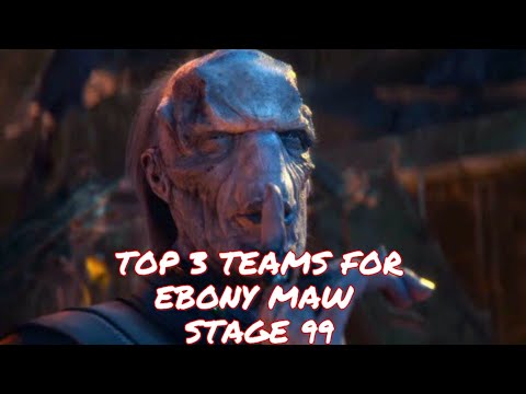 Ebony Maw || STAGE 99 ||WBU || TOP 3 TEAMS || MARVEL FUTURE FIGHT