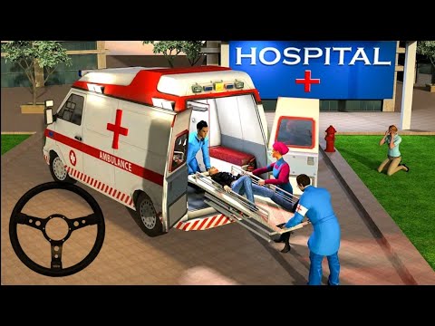 ➕ Ambulance Driver Rescue Simulator - 911 Emergency Services - Android Gameplay