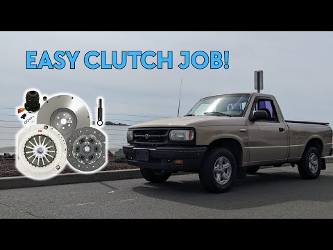 First Gen Mazda B2300 / Ford Ranger 2.3 Clutch and Flywheel Replacement
