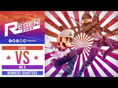 Regen 2023: Winners Quarters - Luugi (Luigi) Vs BKROG| Mr.R (Sheik)