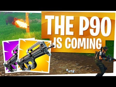 The P90 is FINALLY coming to Fortnite! - NEW Epic & Legendary Compact SMG - SMG Meta