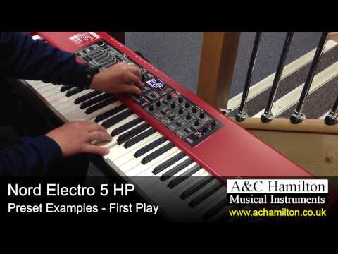 Nord Electro 5 HP First Play Demo