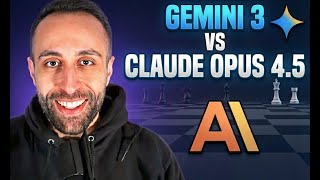 Gemini 3 Reasoning vs Claude Opus 4.5 in Chess — One Reached 2600 Elo