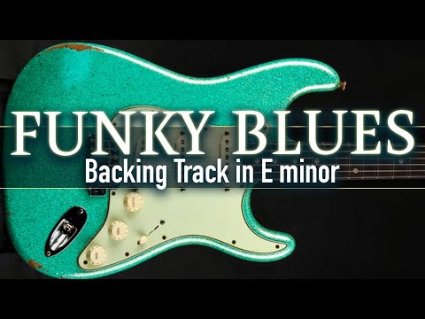 Summer Funky Blues Backing Track in E minor | SZBT 1096