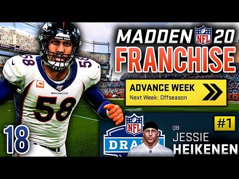 Year 1 FULL Offseason Live - Madden 20 Broncos Franchise -  Ep.18