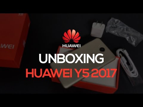 Unboxing - Huawei Y5 2017 en español