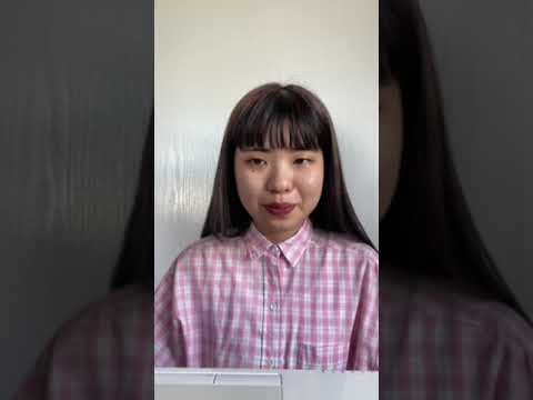 在学生からのメッセージ「短大の魅力」　英語科2年次　大城冴貴（普天間高校出身）