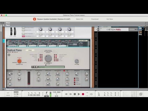 Reason 8: Ambient Pianos with Radical Piano
