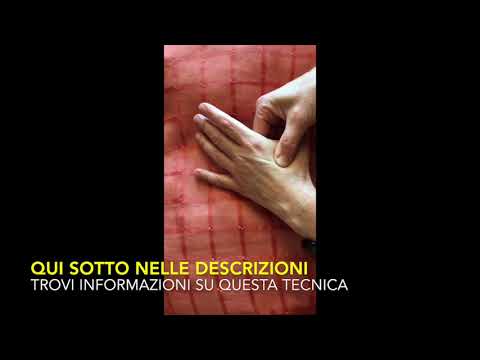 Meridiano dell'Intestino crasso - Agopunto LI4 hegu in autotrattamento