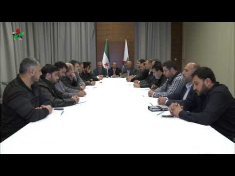 بيان المجلس العسكري بتاريخ 7 آذار 2014 .. بحضور رئيس الائتلاف الجربا ووزير الدفاع أسعد مصطفى