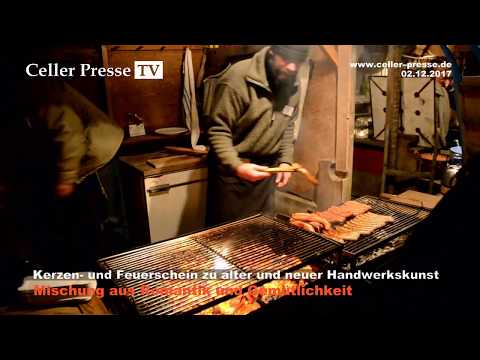 Nachtweihnachtsmarkt in Bröckel lockte mit besonderer Atmosphäre