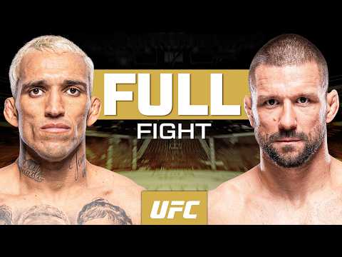 Charles Oliveira vs Mateusz Gamrot | Full Fight | UFC 326