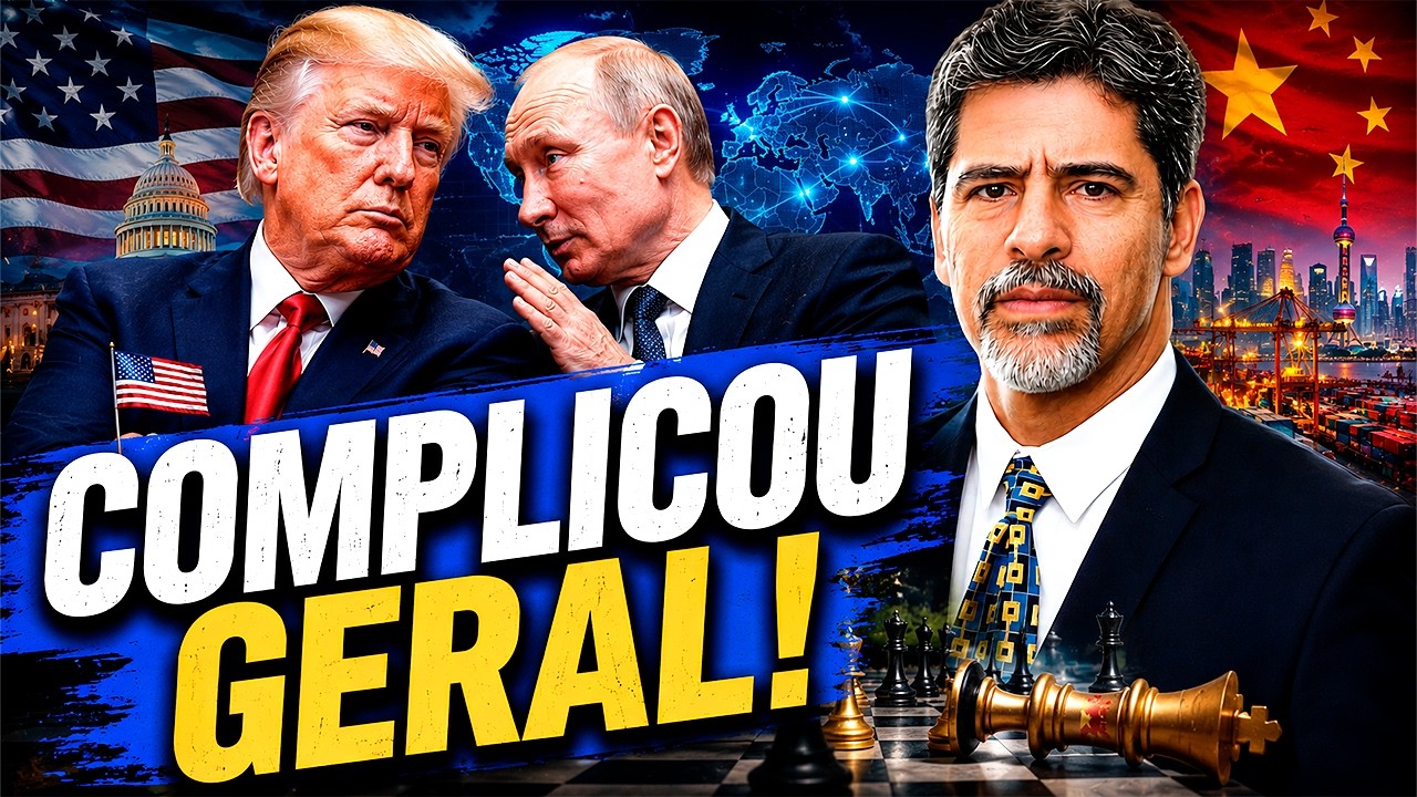 TRUMP E PUTIN: O Plano Secreto para Enfraquecer a China que Já Começou - Prof. Luiz Antônio - Beteti