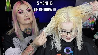 BLEACHING 5 MONTHS OF REGROWTH!