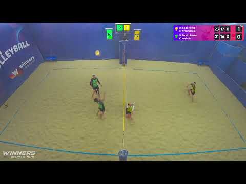 00:30 O. Fedorenko / V. Avramenko - O. Moskalenko / V. Kushch 16.12.2022 | Winners Beach Volleyball