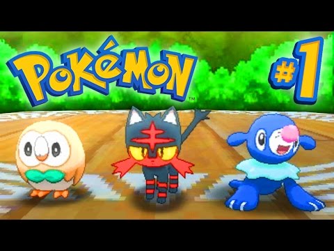 Pokemon SUN and MOON Episode 1 - Walkthrough Part #1 - LIVE w/ Ali-A!