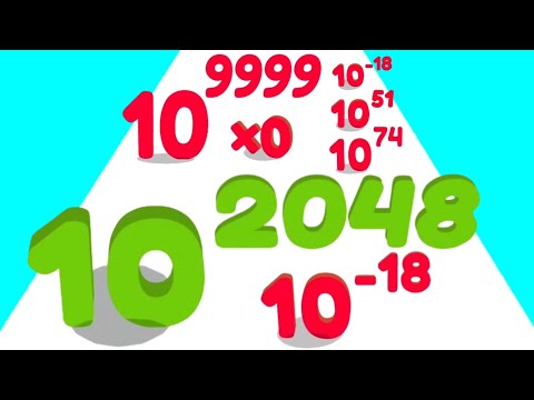 Big Numbers: Run and Merge - Number Master Gameplay Walkthrough Android iOS (Level Up, Math Games)