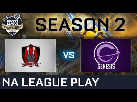 Vendetta vs Genesis NA League Play Week 1 - RLCS S2