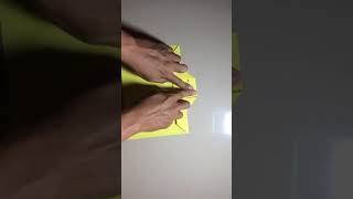 Origami paper airplane #paperplane