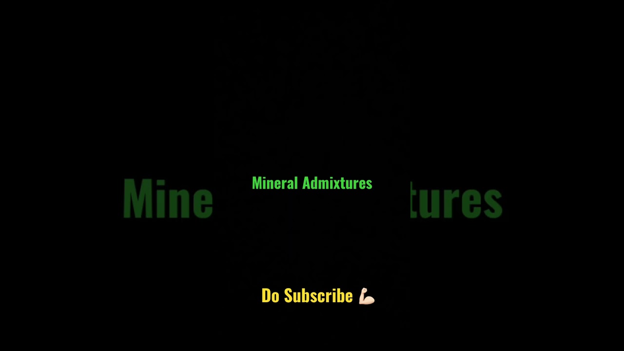 Admixtures types #Types of Admixtures #concrete mix